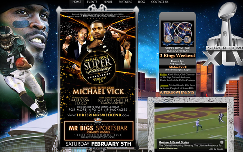 Say It Ain’t So, Another Michael Vick Super Bowl Party