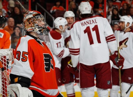Coyotes Capitalize on Flyers Tired Defense with 3-2 OT Win