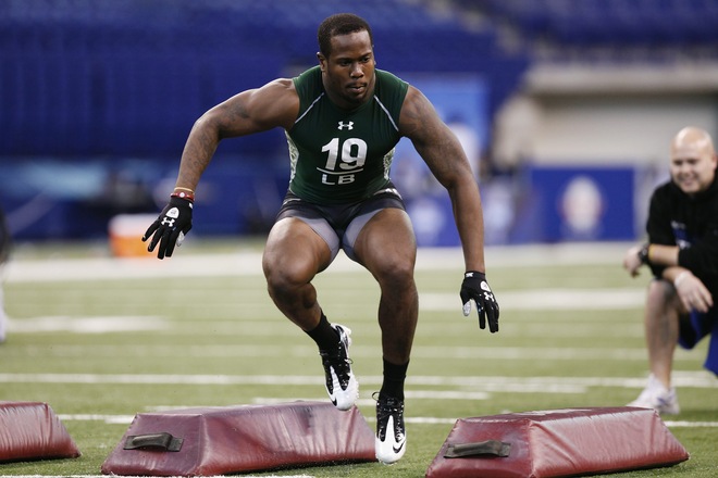 The Top Linebackers At The NFL Combine