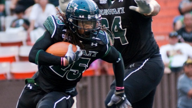 Hawaii RB Green Will Be There, If The Eagles Like Him Enough