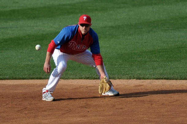 Chase Utley Begins His Road Back To Philly