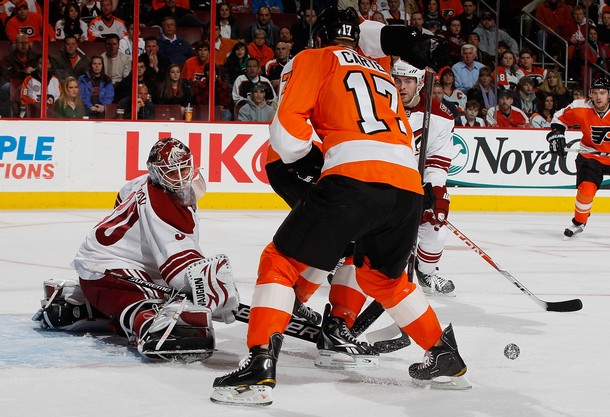 Bryzgalov Trip to Philly Ends on Positive Note