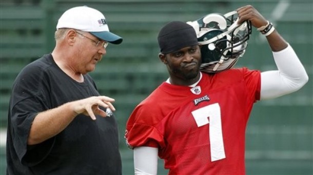 Michael Vick Is Getting A Lot Of Training Camp