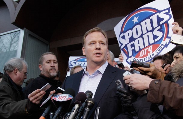 NFL Player:   “As for Goodell, he needs to drop his nuts”