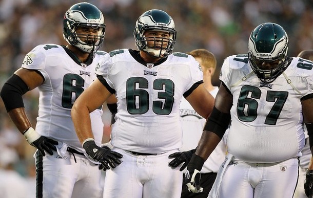 Young Eagles “O” Linemen Undergo Second Test