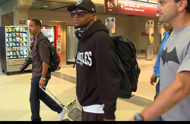 DeSean Jackson And Drew Rosenhaus At Lehigh University