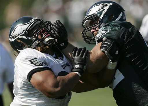 Rookie Jason Kelce Is Challenging Jamaal Jackson For The Center Job
