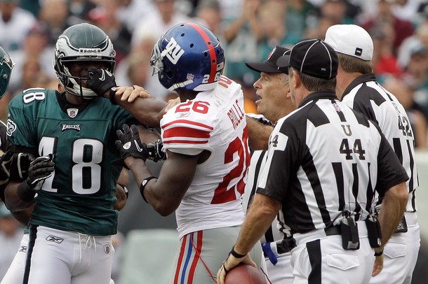 Antrel Rolle said Eagles were cheap-shotting