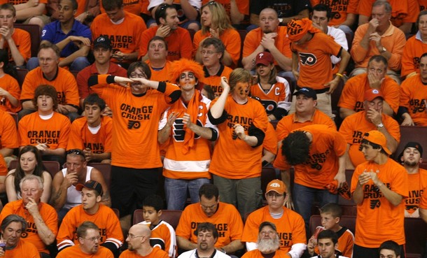 Flyers Fans Boo Cancer Video