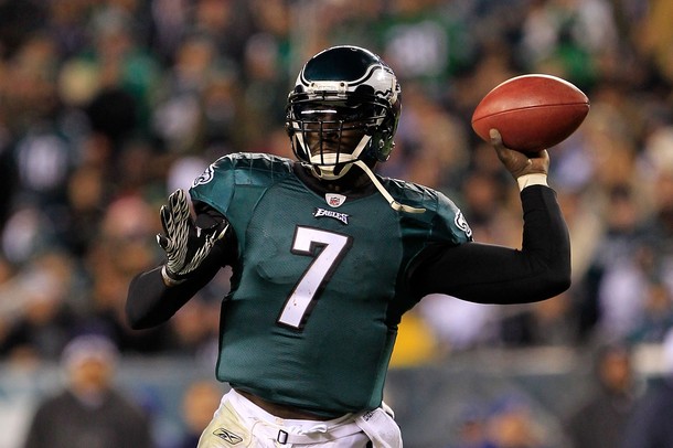 It Was Vick All The Way In The Competition Between The Quarterbacks