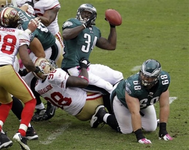 The Eagles Must Get Bigger On Goalline And Short Yardage