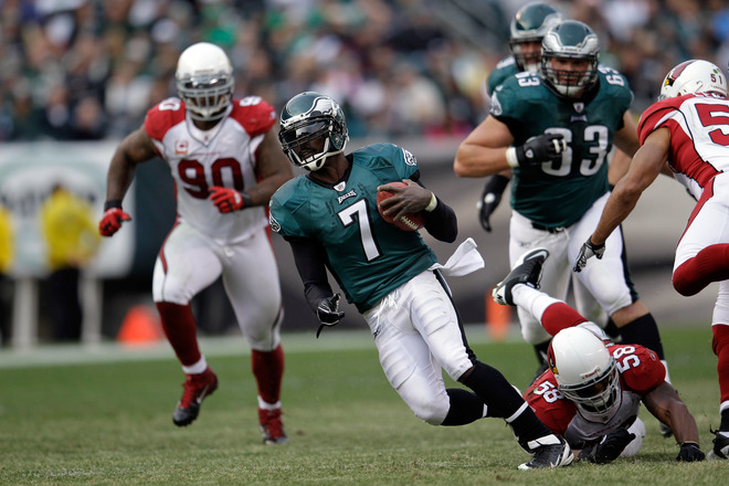 Michael Vick And Eagles Offense With Dismal Performance
