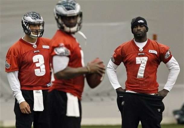 Vick Doesn’t Practice Again, Right Now It Looks Like Vince Young