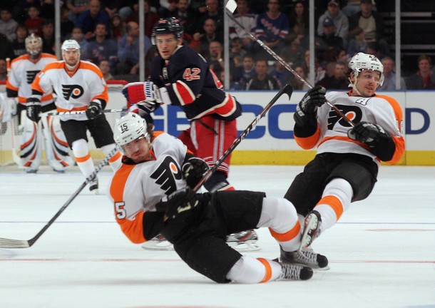 Pronger Out Four Weeks and Nodl on Waivers
