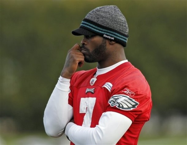 Hopefully Vick Was Feeling The Pain Yesterday While Standing On The Side