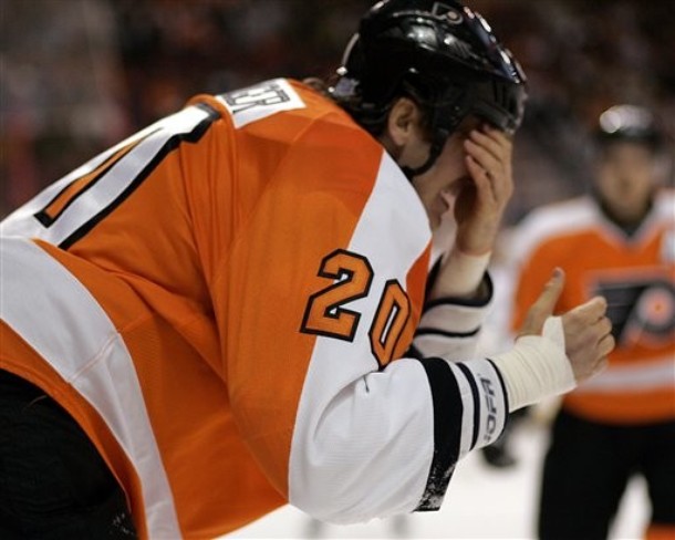 Pronger to Miss Remainder of 2011-12 Season