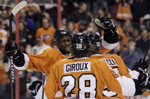 UPDATED: Giroux Out of Line-Up with Concussion