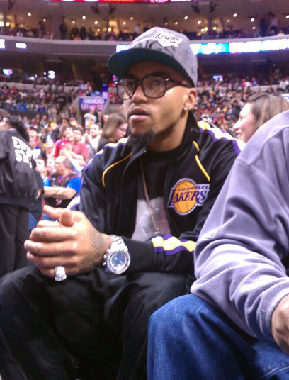 Here’s A Picture Of DeSean Jackson In His Lakers Sweatsuit
