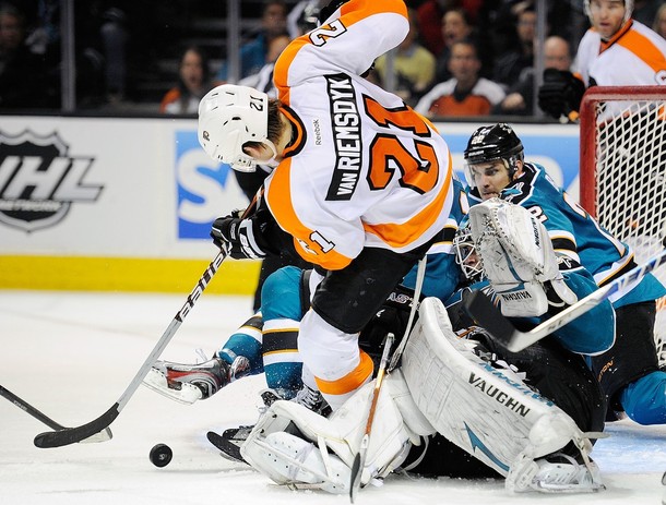 Penalty Missed, As Flyers Get Shutout In San Jose, 1-0