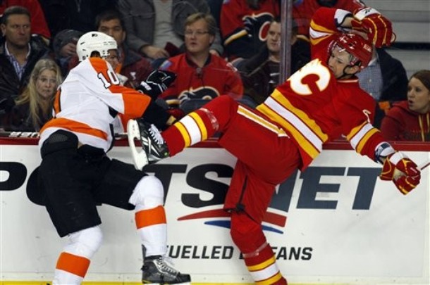 Gutsy Shootout Win Keeps Flyers Alive in 5-4 win against Flames