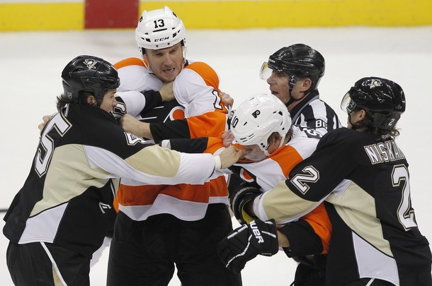Vitale, Laviolette Ramp Up Flyers/Penguins Rivalry Ahead of Playoffs