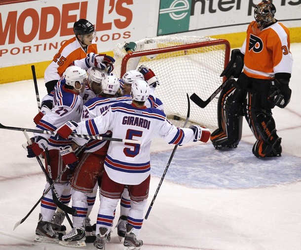 Rangers Sweep Season Series Against Flyers