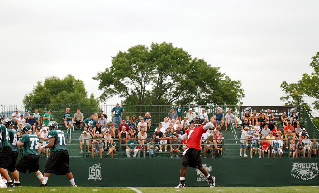 Eagles Change Their Daily Training Camp Routine