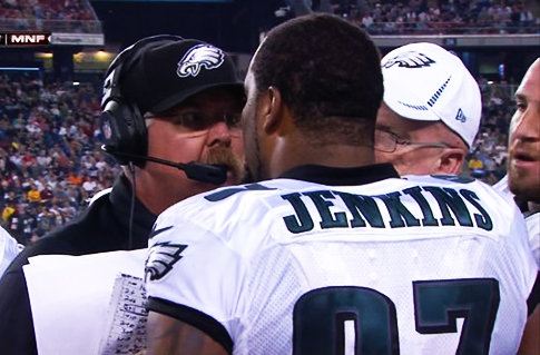 Cullen Jenkins And Andy Reid Are Seeing Eye-To-Eye After Sideline Blowup