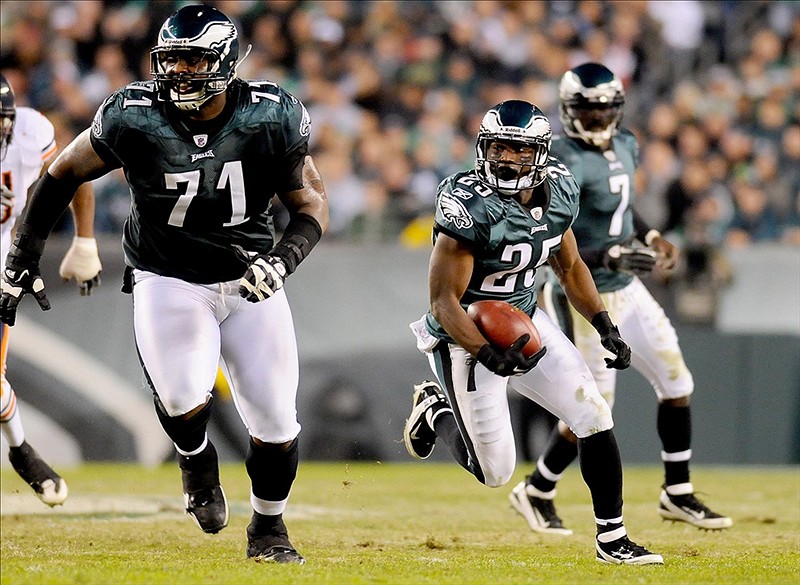 Fantasy Football:  McCoy Will Miss Jason Peters As Much As Vick Will