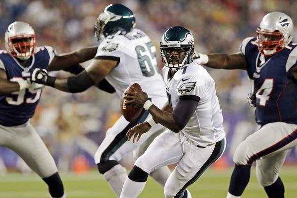 Eagles Offensive Line Must Give Vick Better Protection