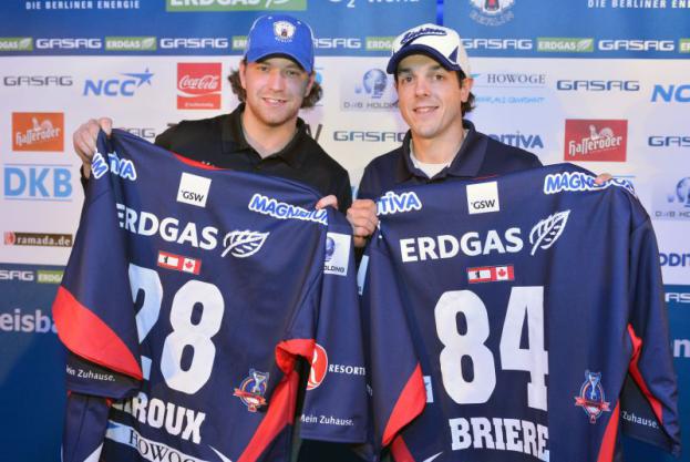 Briere, Giroux Formally Introduced to Eisbären Berlin of DEL