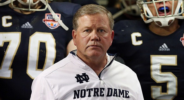 Reports:  Eagles Interview Notre Dame Head Coach Brian Kelly