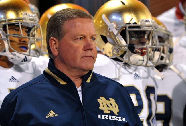 Kelly Staying At ND, Eagles Release Statement On Head Coaching Search
