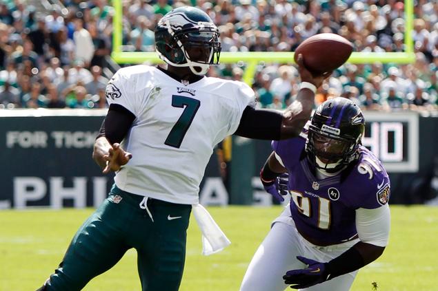 Jaworski Ranks Vick 25th Among NFL Quarterbacks