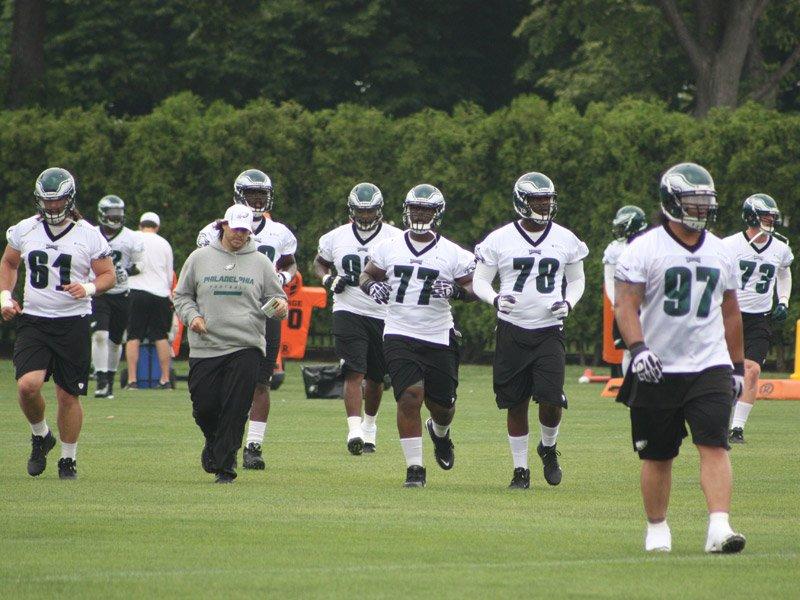 Look Back At Eagles Monday Workout