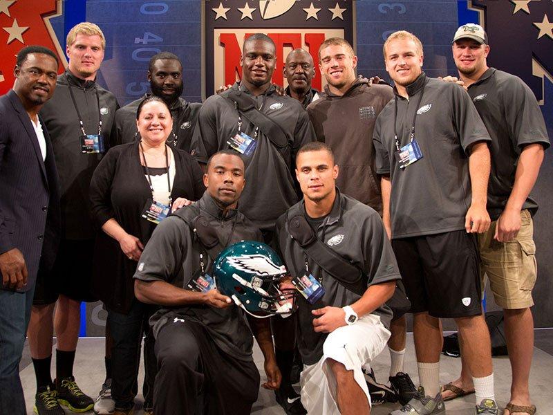 Brian Dawkins Shares His Love For The NFL With 2013 Rookies