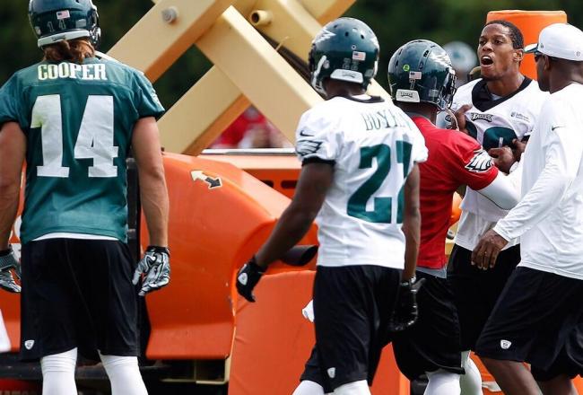 Fight Breaks Out At Eagles Practice Between Cary Williams And Riley Cooper