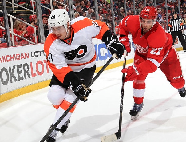Flyers Third Line Continues Dominance in 6-3 Win in Detroit