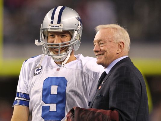 Jerry Jones:  “Tony (Romo) will play with all the pain”