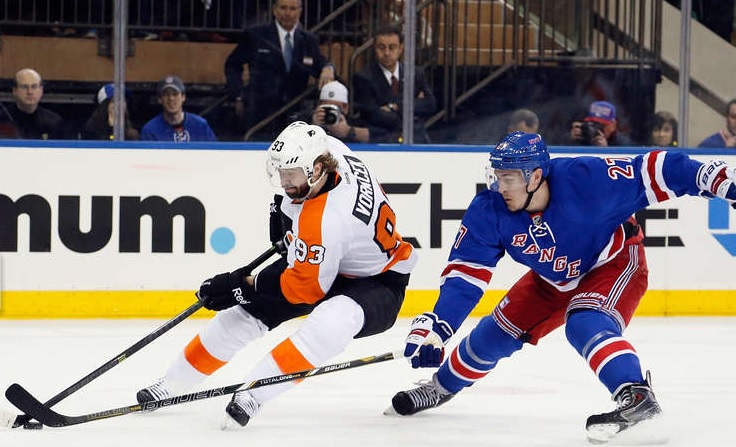 MSG Loss Streak Ends as Flyers Even Up Series
