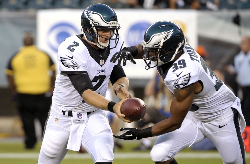 Eagles Waive Back Up Running Back Matthew Tucker