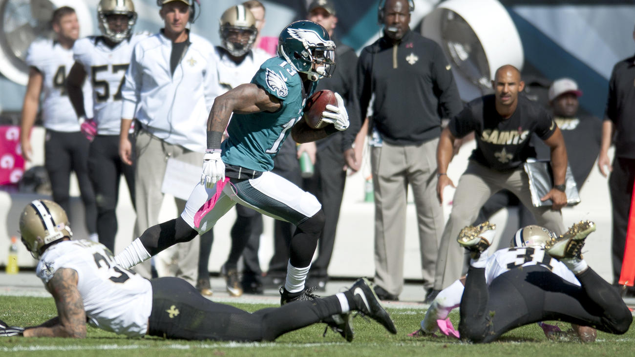 Eagles Offense Dominates Poor Saints Defense