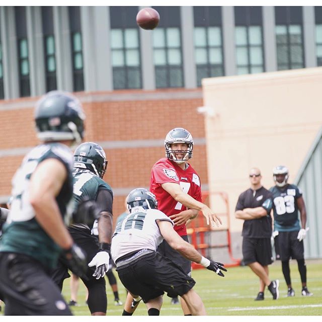 Eagles QB’s Have Big Day At Tuesday Workout
