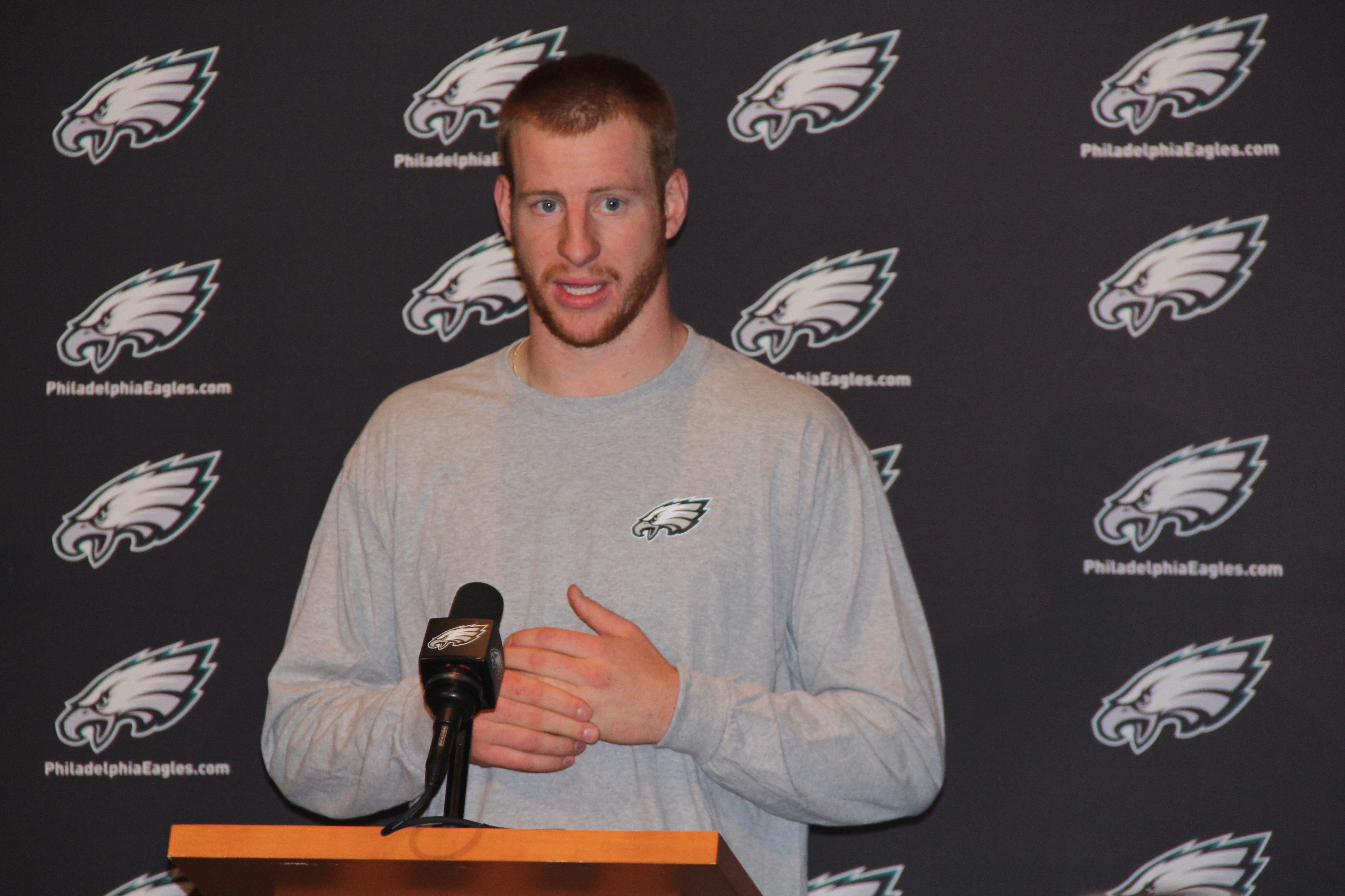 Carson Wentz Expects To Have A Good Relationship With Sam Bradford