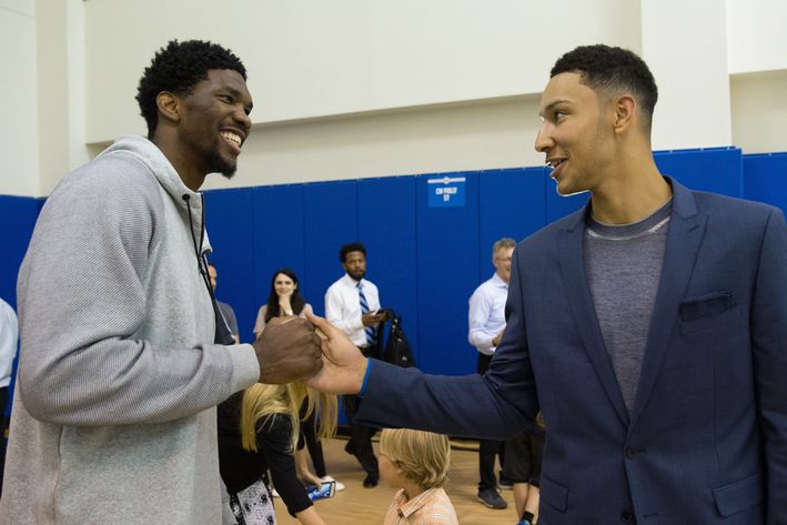 The Ben Simmons/Joel Embiid Combo Could Be Epic