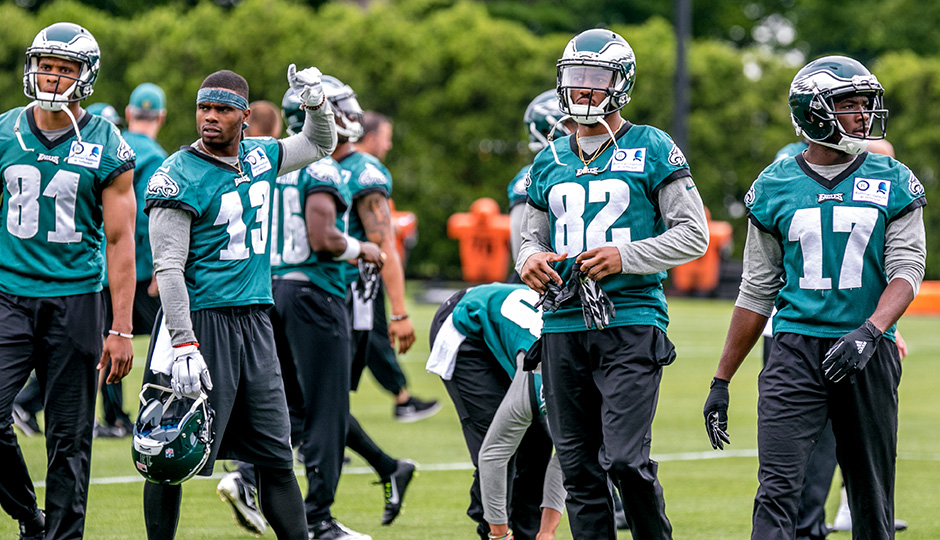 Agholor, Randle, Givens & Huff Fighting For Jobs Tonight