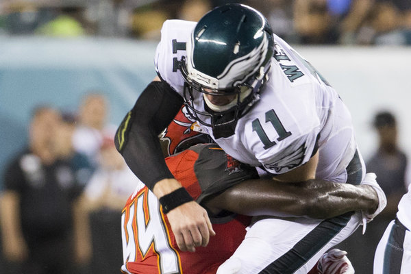 Carson Wentz Suffered Hairline Fracture Of His Ribs