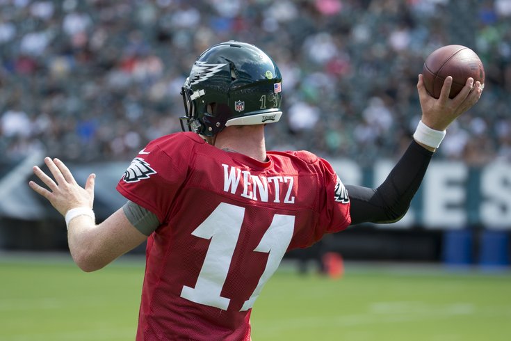 Where could Wentz land?
