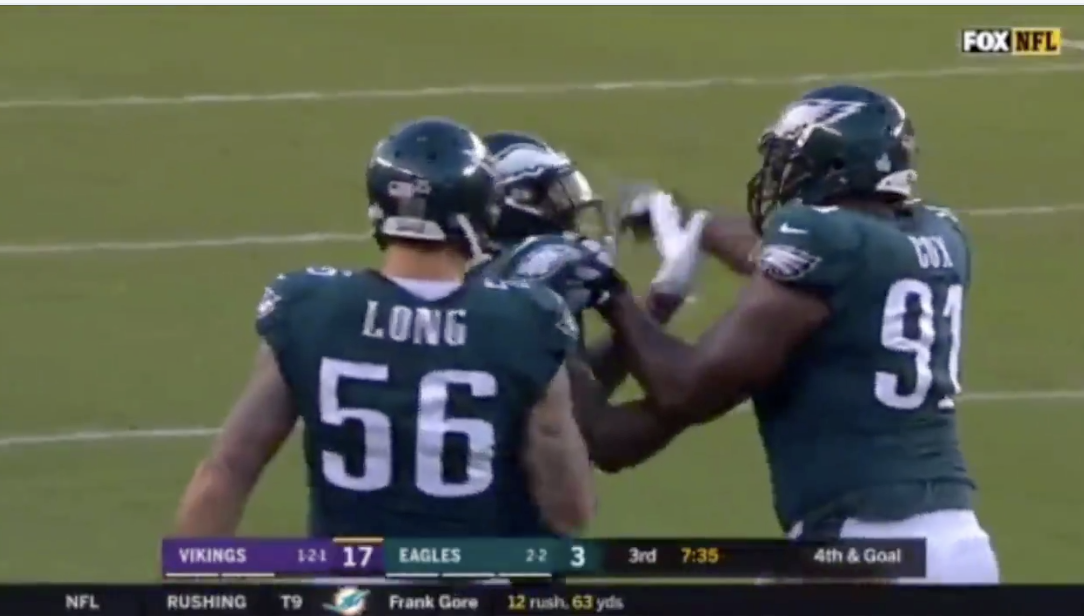 Fletcher Cox Was Right In Dustup With Jalen Mills