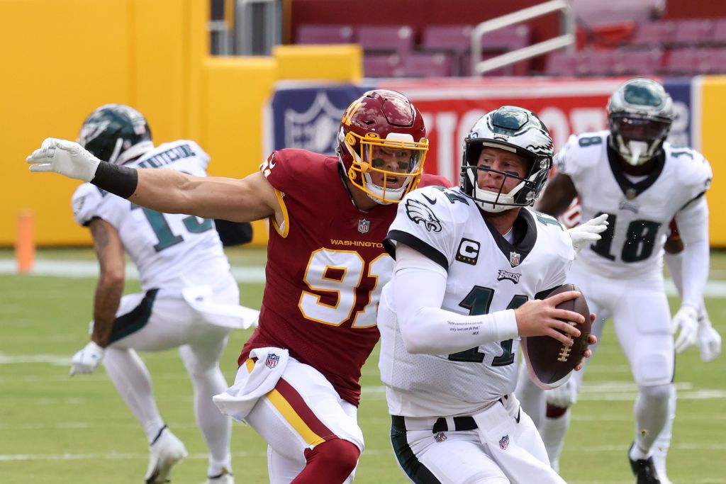 Carson Wentz Was Looking For A Big Play On Every Snap